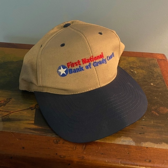 First National Bank of Grady County Hat ♠️ - Picture 1 of 4